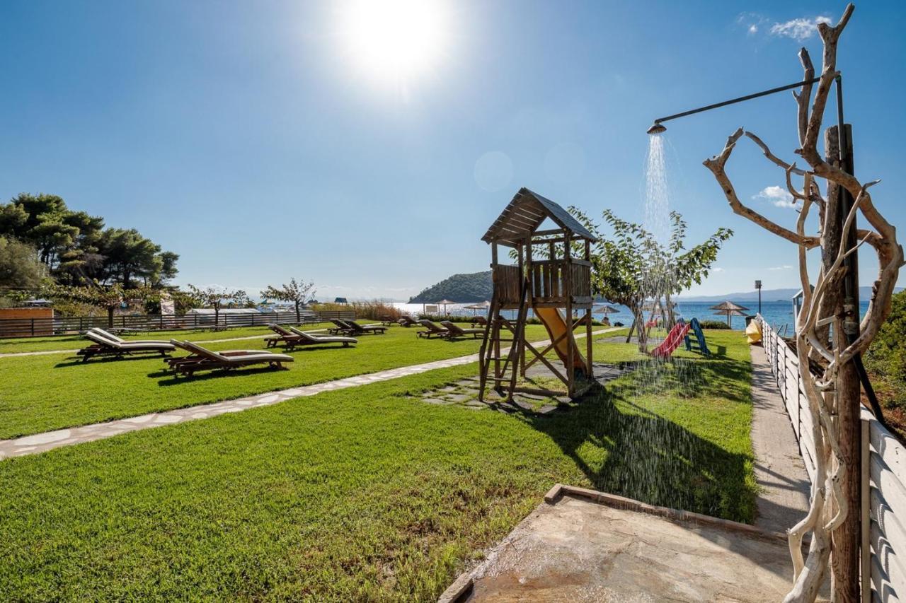 Milia Beach Apartments Paralia Milia Exterior foto