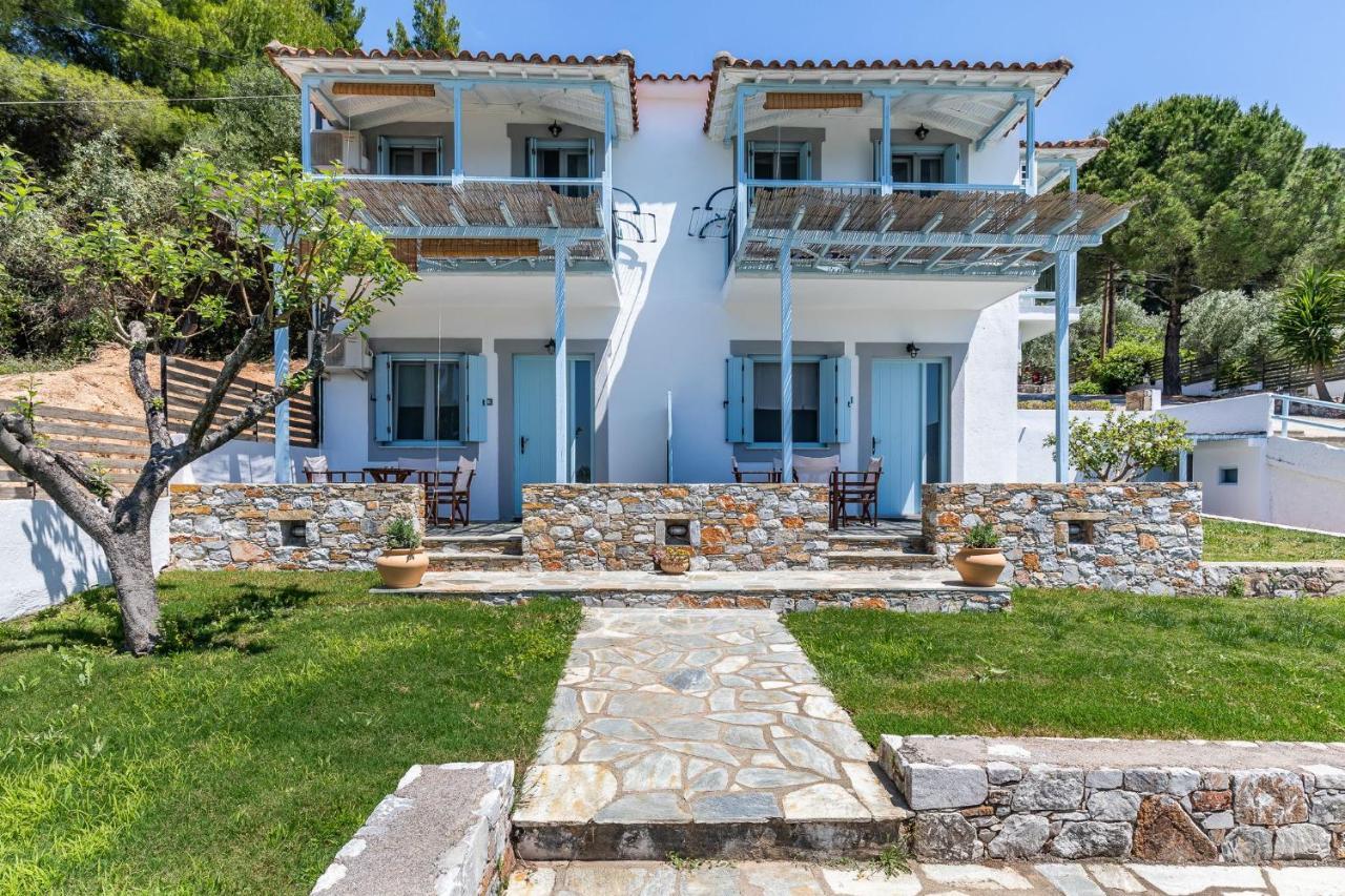 Milia Beach Apartments Paralia Milia Exterior foto